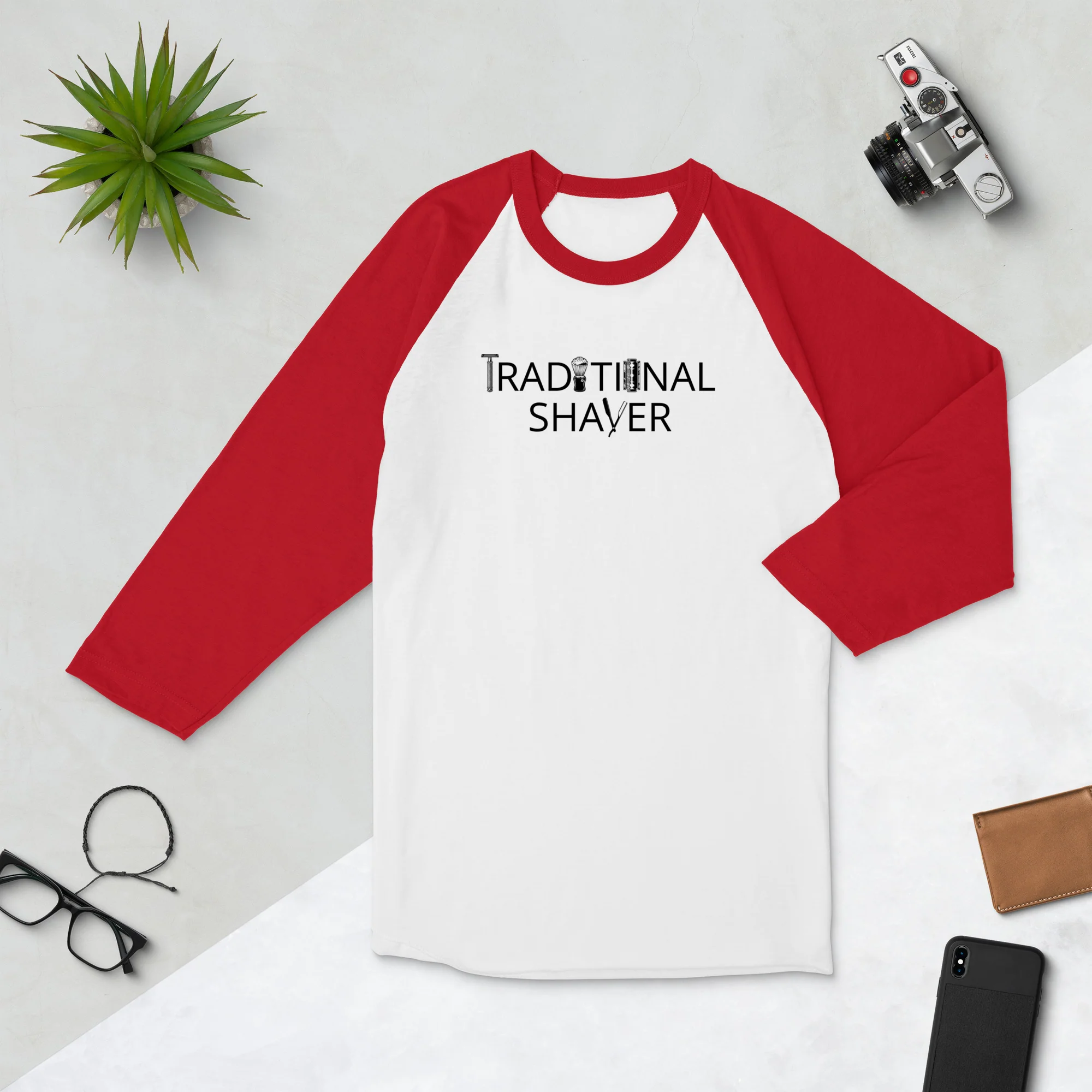 TRC Traditional Shaver 3/4 Sleeve Raglan Shirt - Image 12