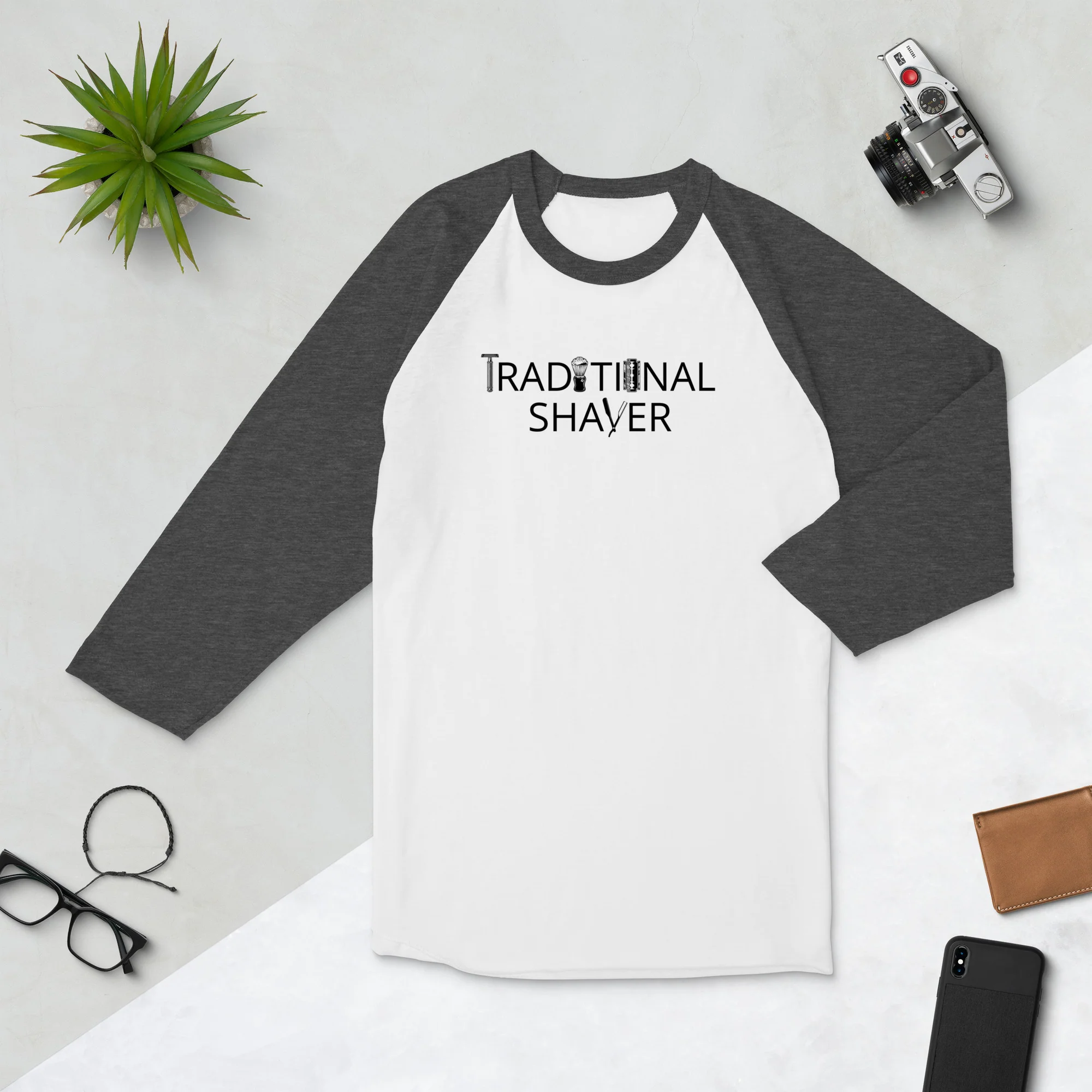 TRC Traditional Shaver 3/4 Sleeve Raglan Shirt - Image 13