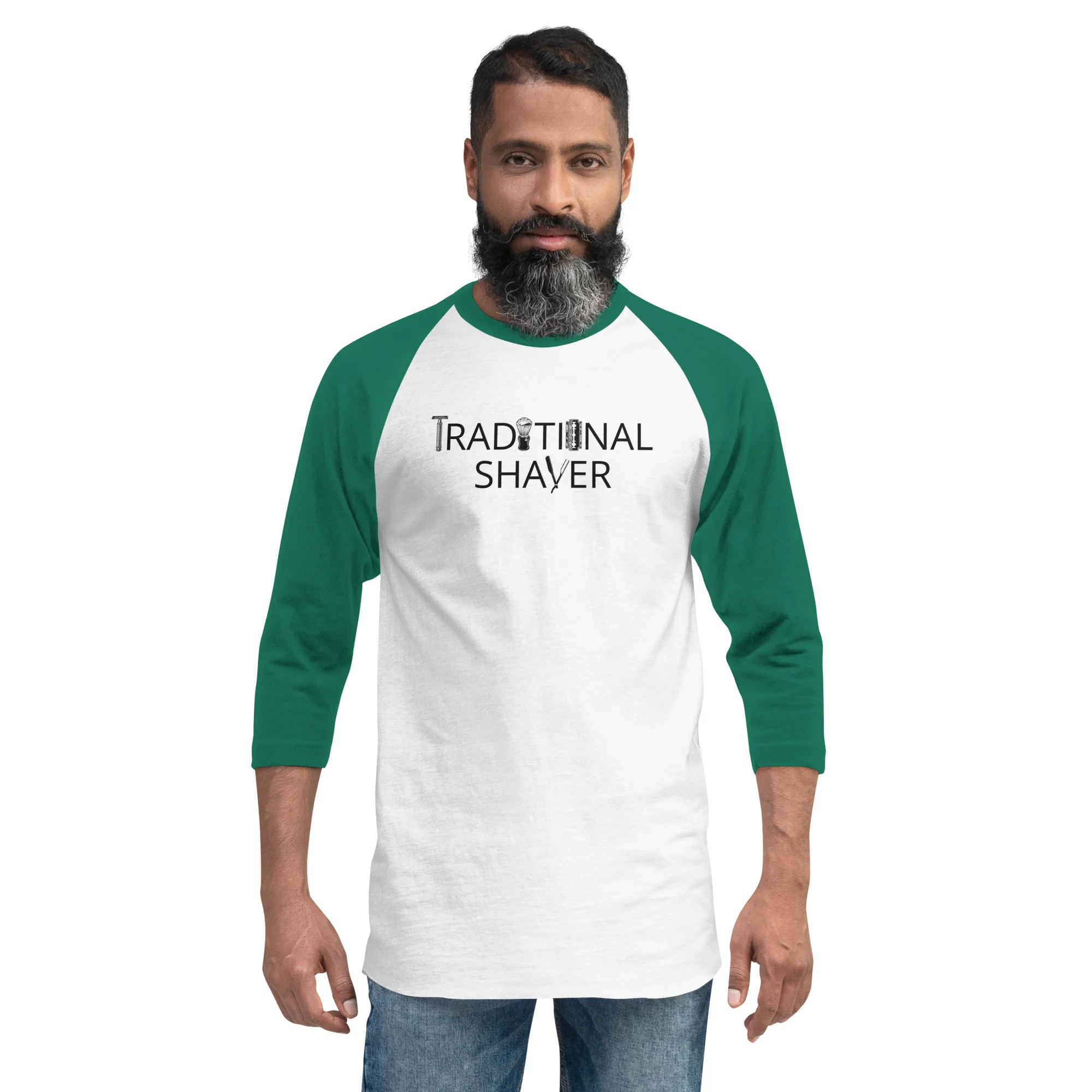 TRC Traditional Shaver 3/4 Sleeve Raglan Shirt - Image 3