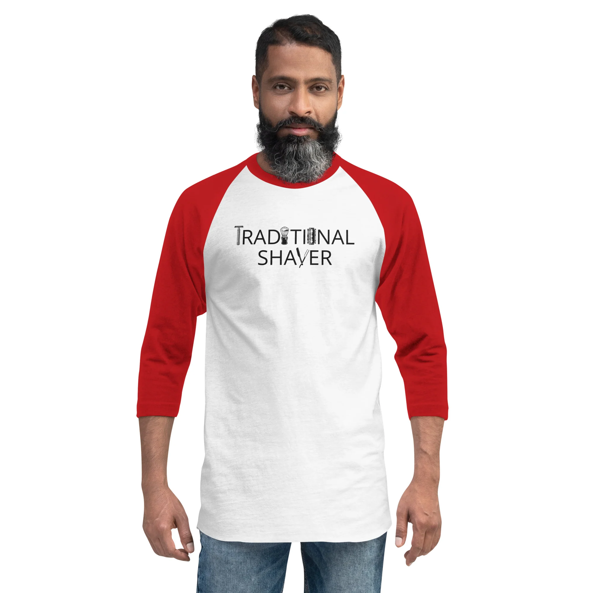 TRC Traditional Shaver 3/4 Sleeve Raglan Shirt - Image 8