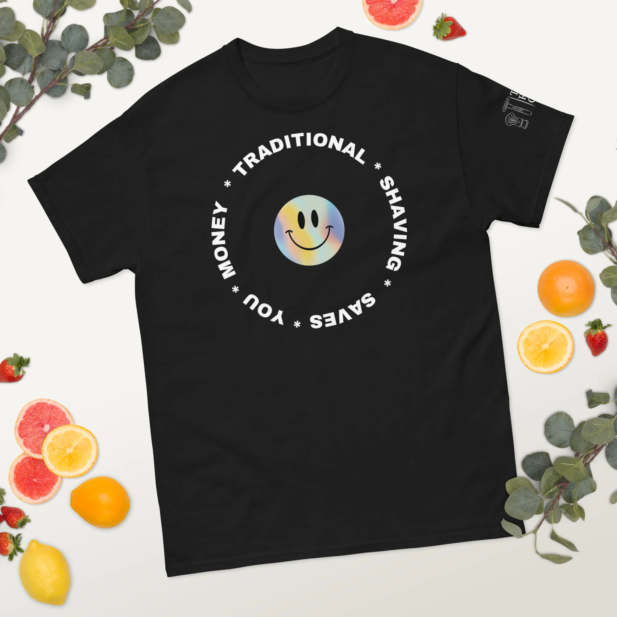 TRC Traditional Shaving Saves You Money Classic tee - Image 3