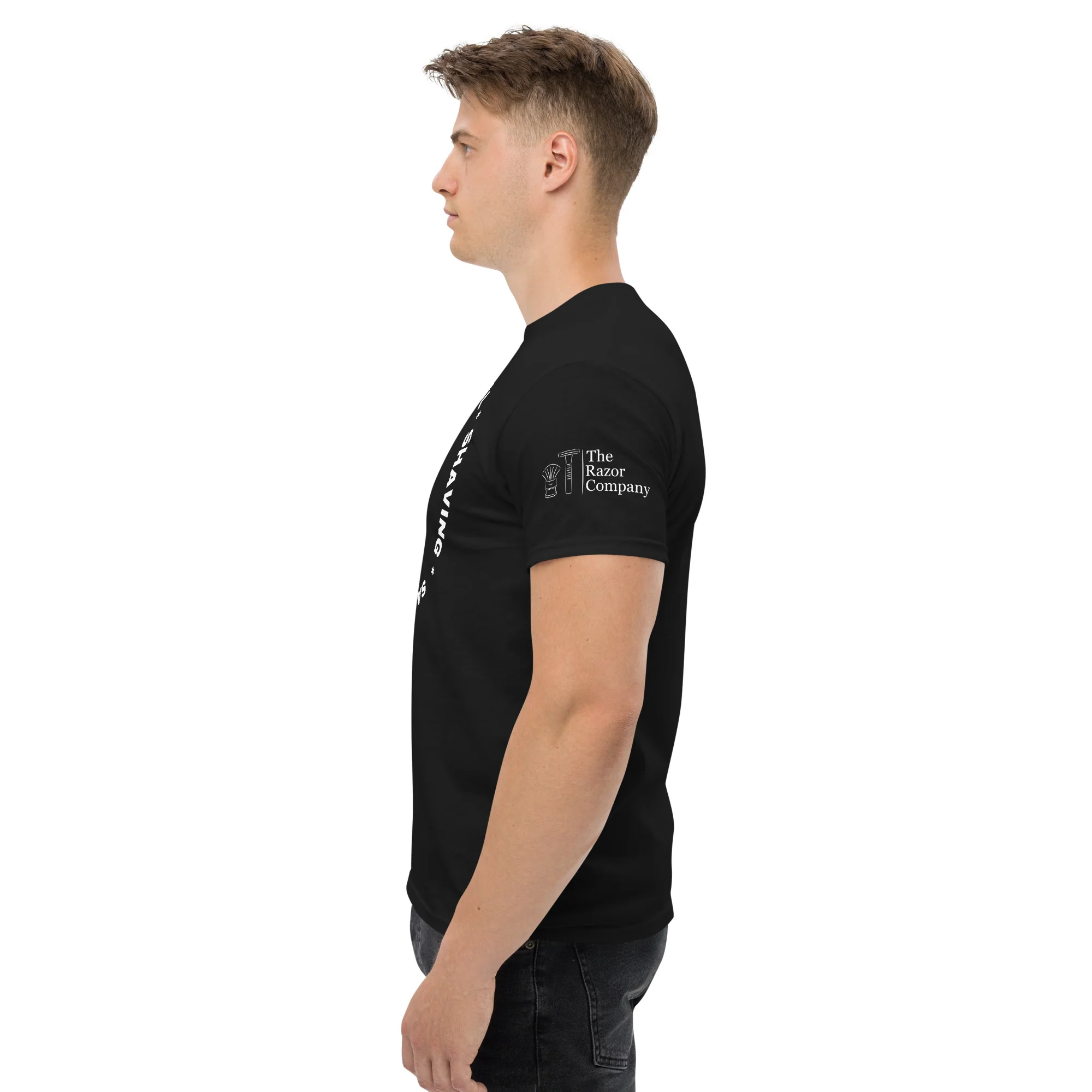 TRC Traditional Shaving Saves You Money Classic tee - Image 4