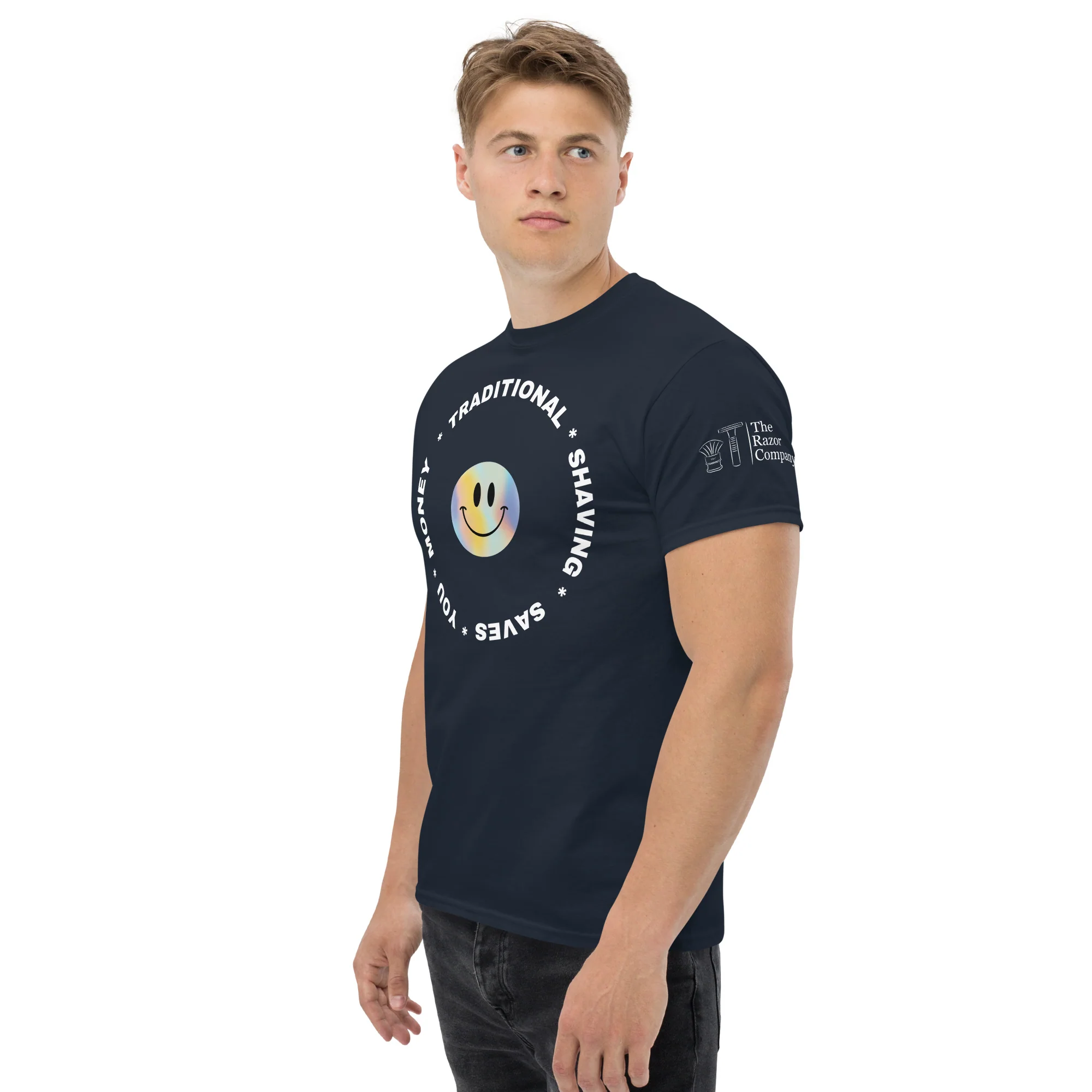 TRC Traditional Shaving Saves You Money Classic tee - Image 5