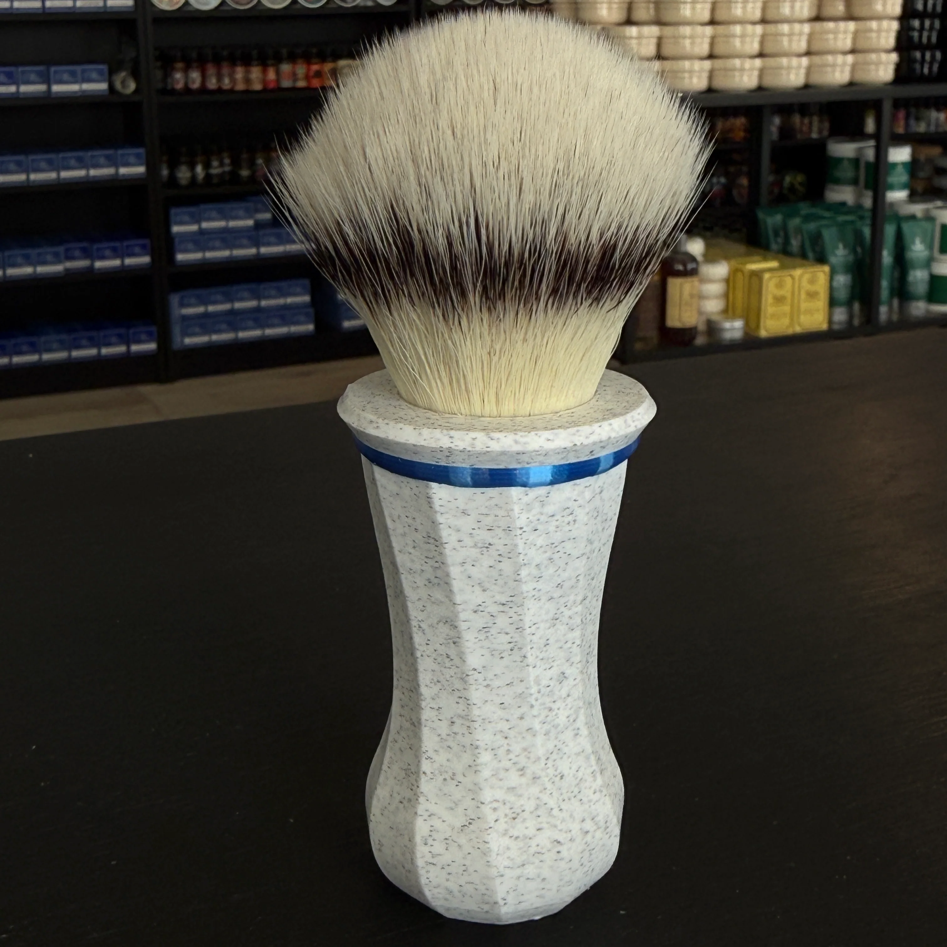 TRC x Spot Prints Collab 26mm Shaving Brush w/ Synthetic Knot - Image 10