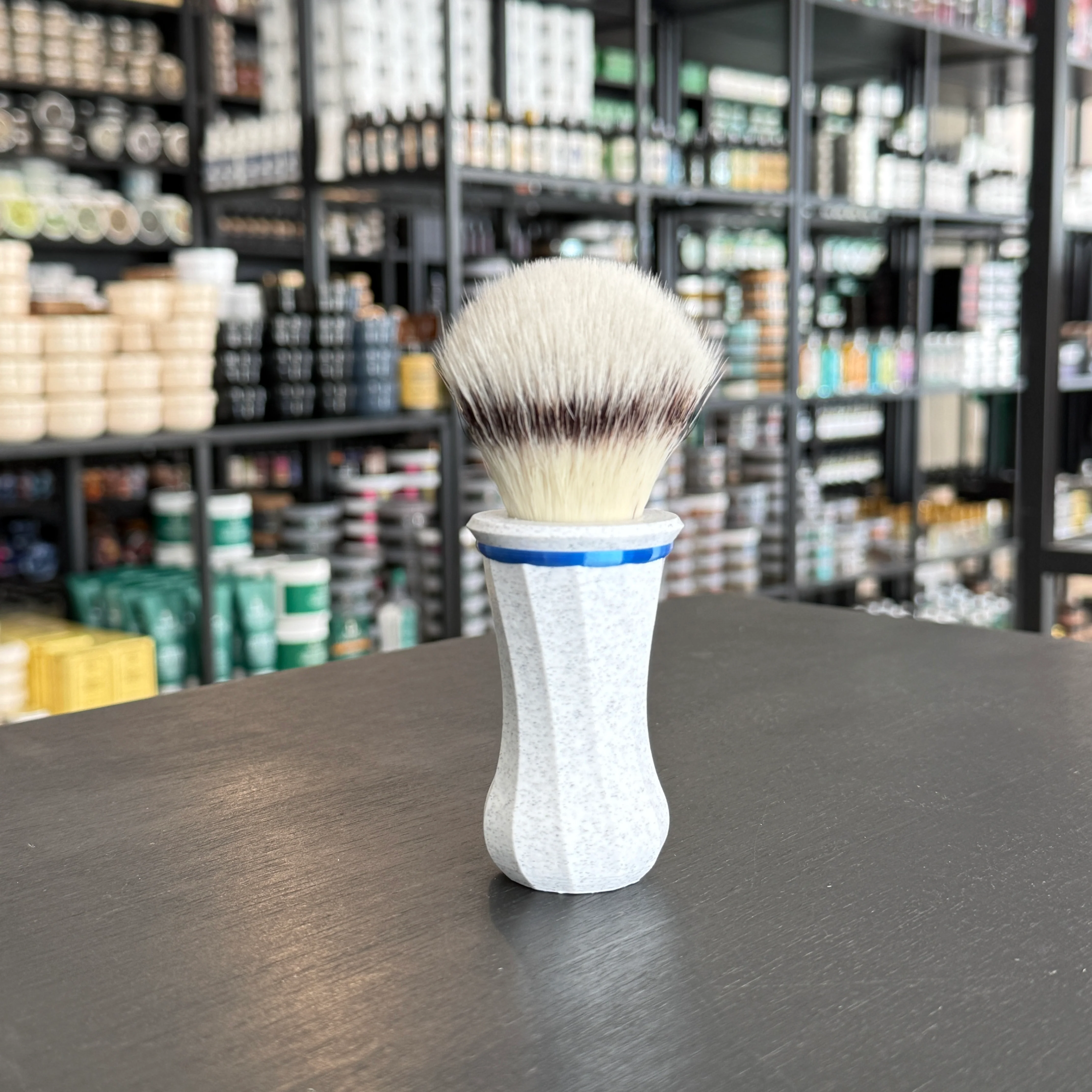 TRC x Spot Prints Collab 26mm Shaving Brush w/ Synthetic Knot - Image 11