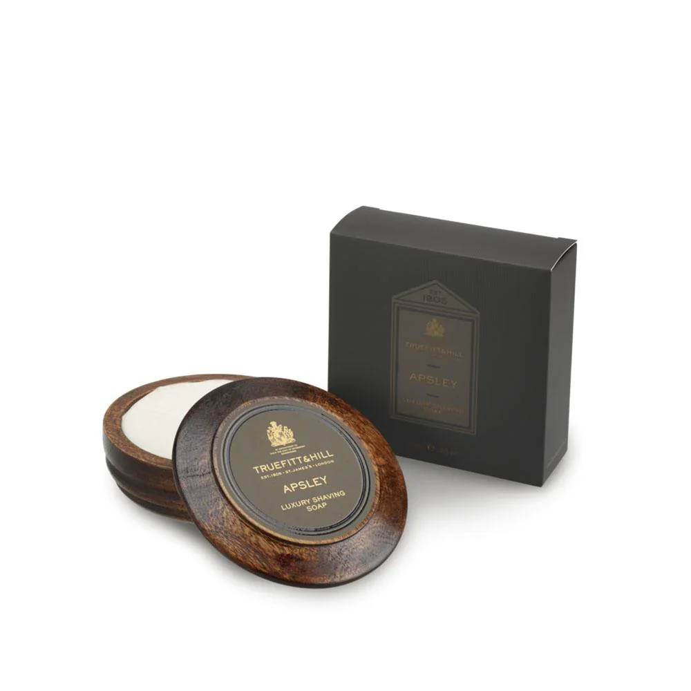 Truefitt & Hill - Apsley - Luxury Shaving Soap In Wooden Bowl - 99g - Image 2