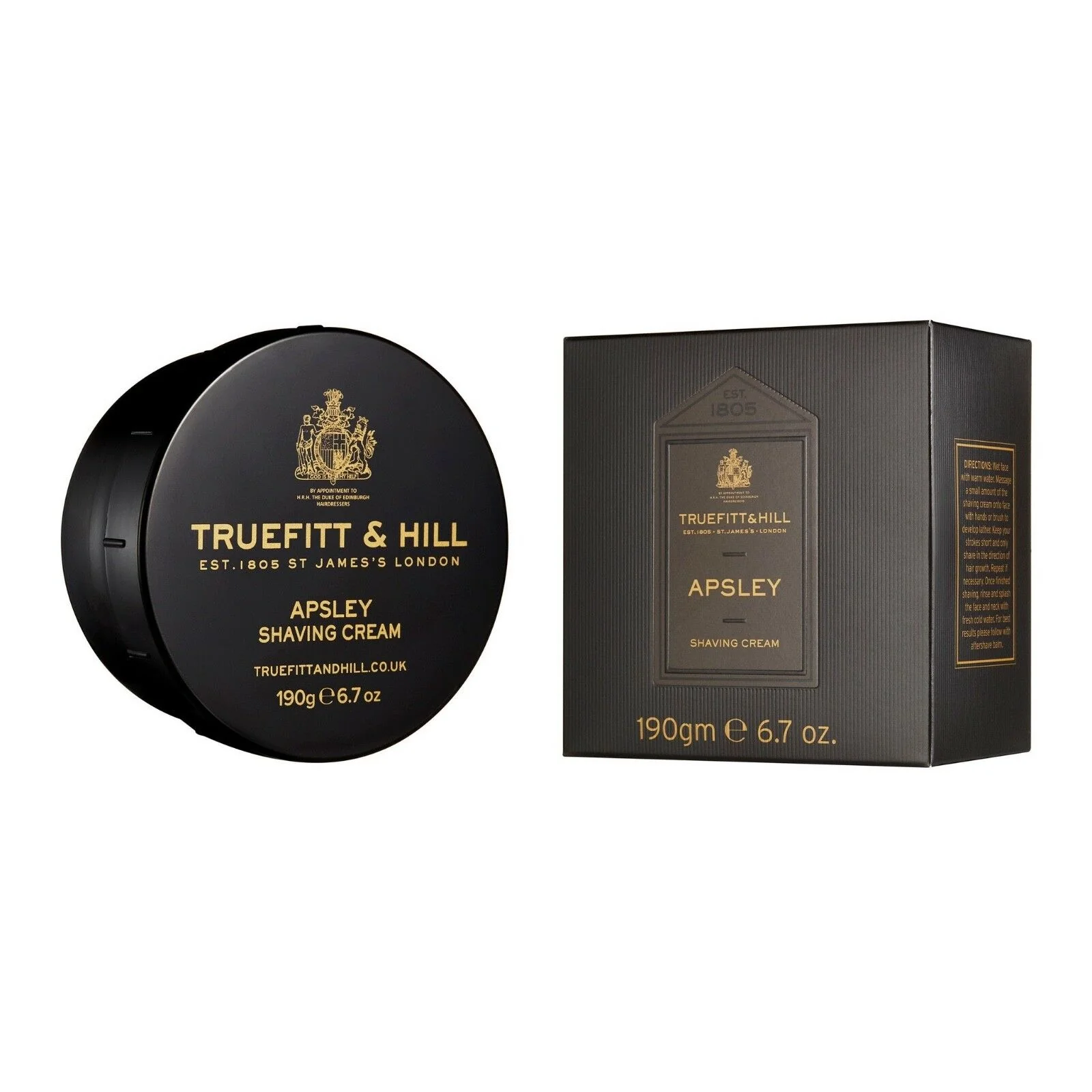 Truefitt & Hill - Apsley - Shaving Cream Bowl - 190g - Image 3