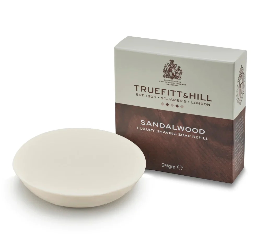 Truefitt & Hill - Sandalwood - Shaving Soap Refill - 99g - Image 3