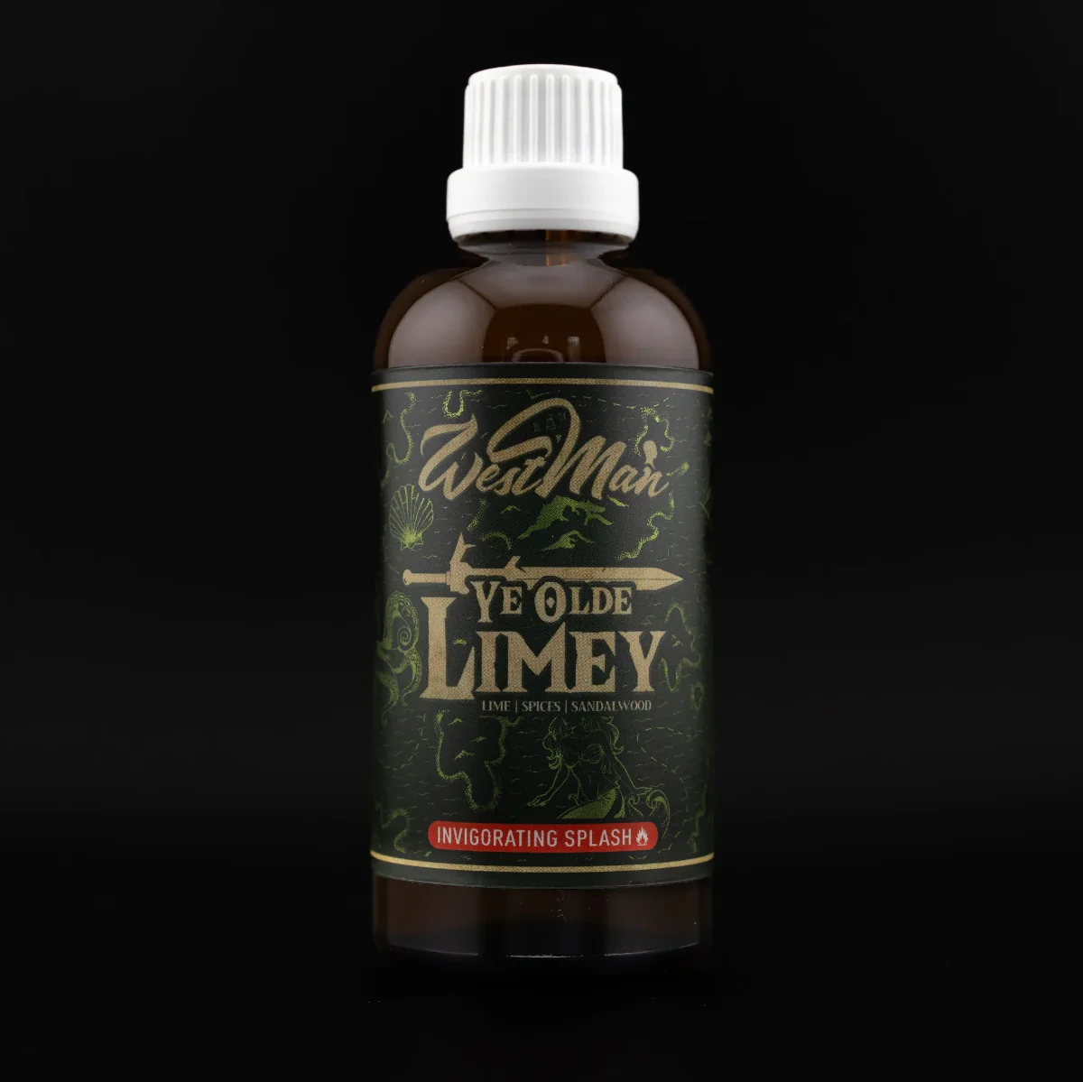 WestMan Shaving Ye Olde Limey Aftershave Nourishing Splash 100ml