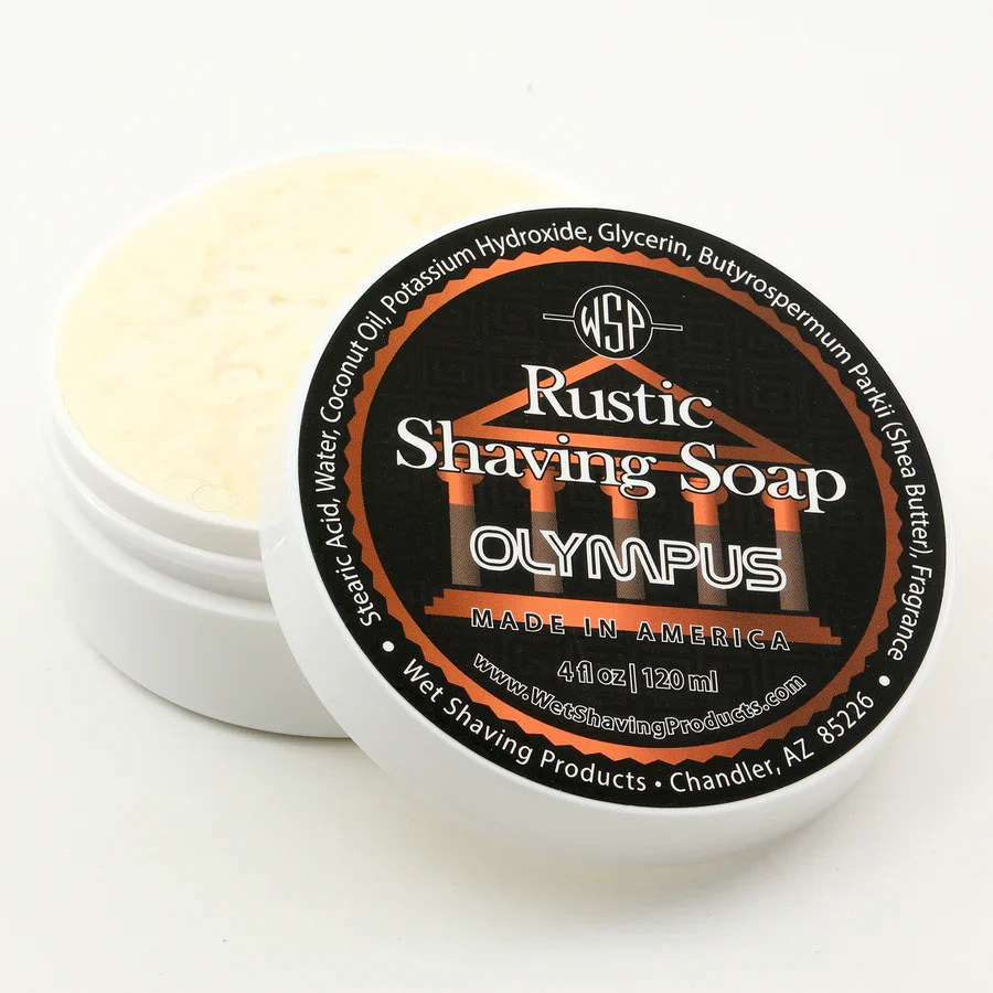 Wet Shaving Products Olympus Rustic Shaving Soap 4oz - Image 2