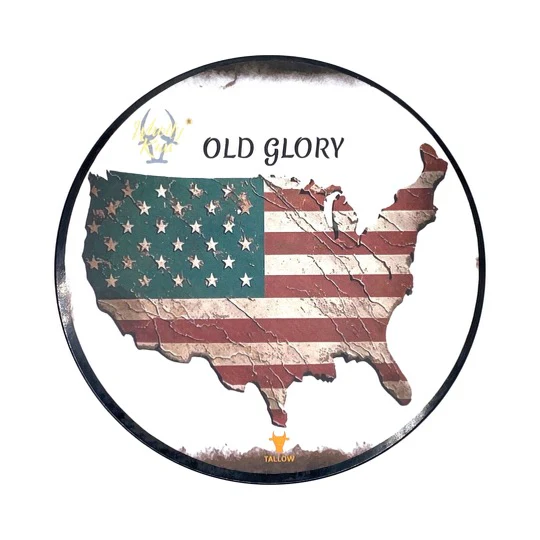 Wholly Kaw - Old Glory - Crème Fraîche Tallow Shave Soap - 4oz
