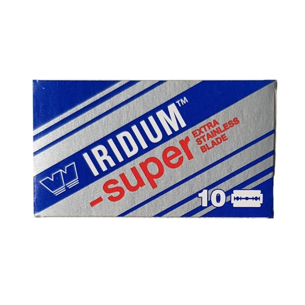 Wizamet - Super Iridium Stainless Double Edge Razor Blades