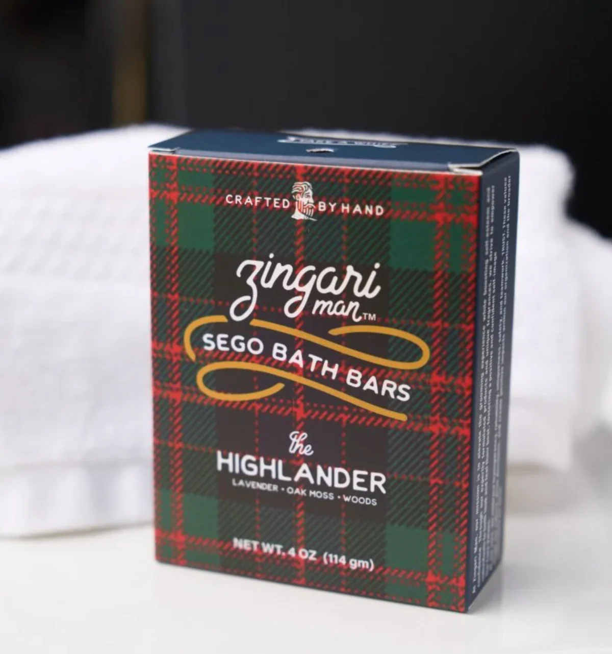 Zingari Man The Highlander Bath Bar 4oz - Image 3