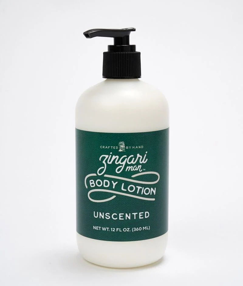 Zingari Man Unscented Body Lotion 12fl oz